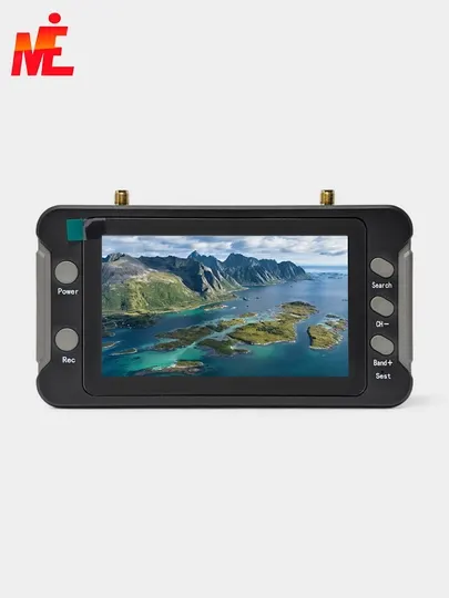FPV монитор SoloGood 4.3" 800×480, 5.8ГГц, 40 каналов, встроенный аккумулятор