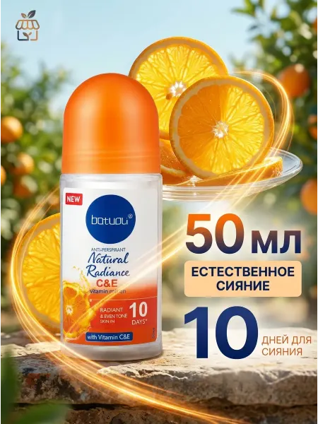 NIVEA Дезодорант женский цитрусами шариковый от пота 50 мл