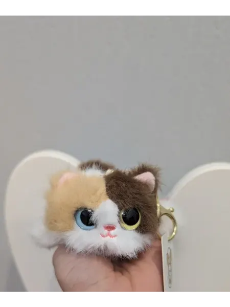 Мягкая игрушка кот, брелок котик плюшевый