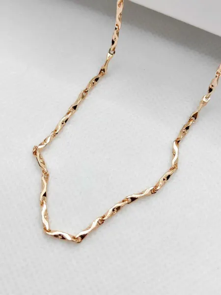 Jewerly Цепочка на шею Волна 2 мм