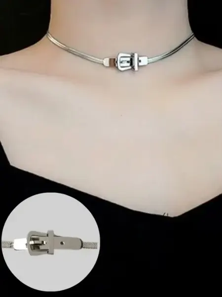 Mixxa Бижутерия на шею женская украшение чокер цепочка