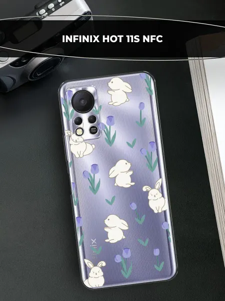 Infinix Чехол на HOT 11S NFC кролик