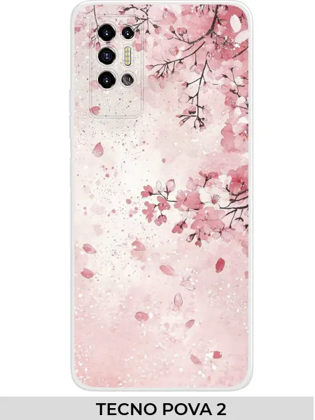 NOOTO Чехол на TECNO POVA 2 сакурой