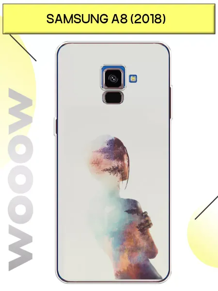 Samsung Чехол на Galaxy A8 2018 эстетичный