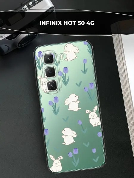 Infinix Чехол на Hot 50 4G кролик