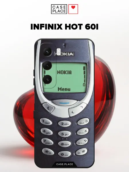 Infinix Матовый чехол на Hot 60i прикольный