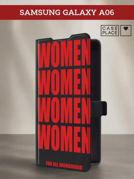 Samsung Чехол-книжка на A06 women