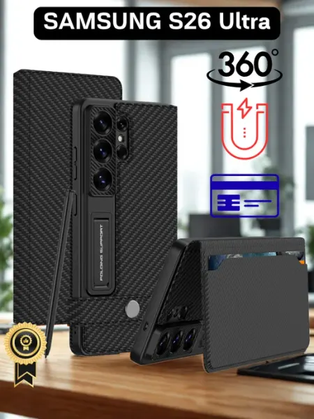 AksPhone Чехол на Samsung S26 Ultra книжка