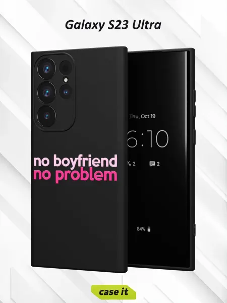 Case it Чехол на Samsung S23 Ultraс принтом Надпись