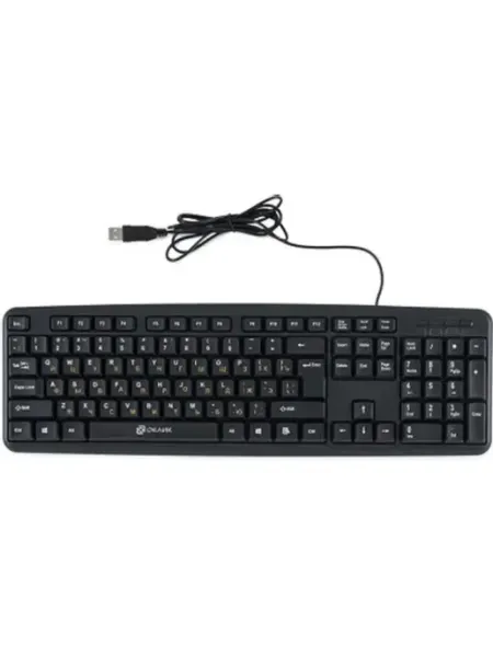 OKLICK Клавиатура 130M черный USB [337077]