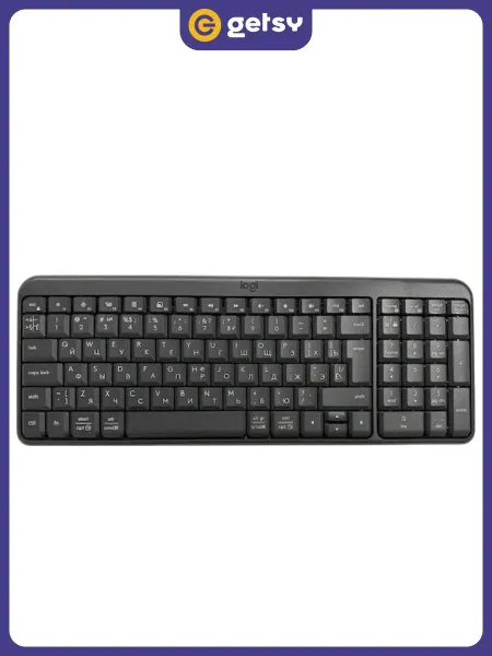 LOGITECH Беспроводная клавиатура K250 Bluetooth графитовая 920-013452