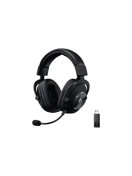 LOGITECH Компьютерная гарнитура Pro X Lightspeed, чёрный (981-000907)