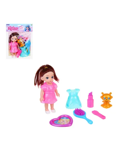 ИГРОЛЕНД Игрушка Кукла с аксессуарами 2 дизайна