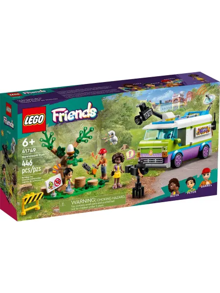 LEGO Конструктор Friends 41749 Фургон отдела новостей