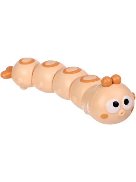 Крошка Я Заводная игрушка "Гусеничка", 4х15 см, от 3 мес, МИКС