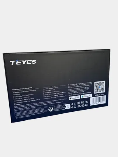 Видеорегистратор 4K TEYES Q8, с Wi-Fi, 3 камеры, распознает полосы, людей и автомобили