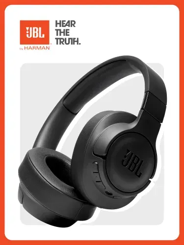 JBL Наушники беспроводные с микрофоном JBL Tune 760NC, 3.5 мм, USB Type-C, розовый