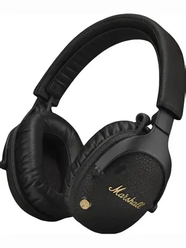 Marshall Наушники беспроводные с микрофоном Marshall Monitor III, Bluetooth, 3.5 мм, черный, черный матовый