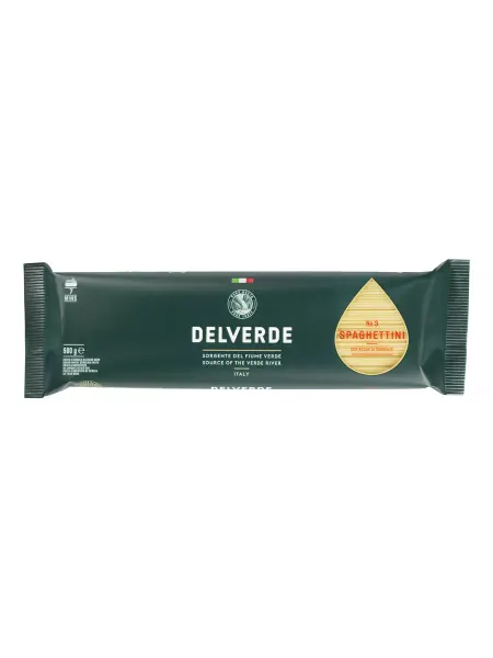 Delverde Макароны № 003 Спагеттини, 500 г