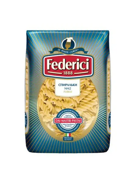 Federici Макаронные изделия № 042 Fusilli Спиральки 500 г
