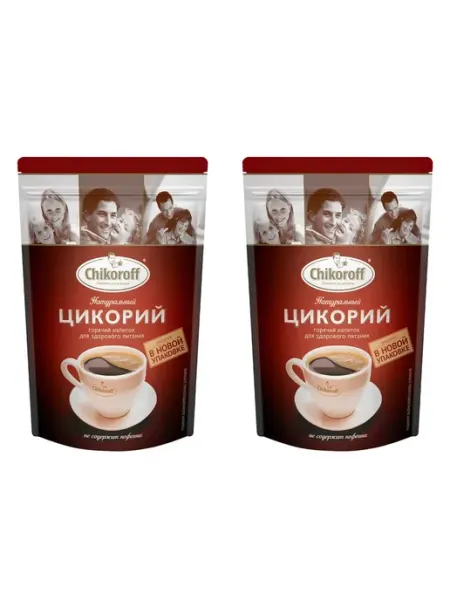 Chikoroff Цикорий натуральный, растворимый 100 г, 2 уп