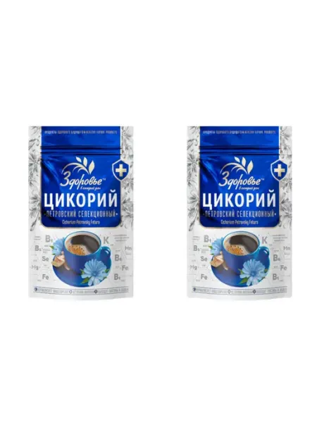 ЗДОРОВЬЕ Цикорий гранулированный, 100г 2 уп
