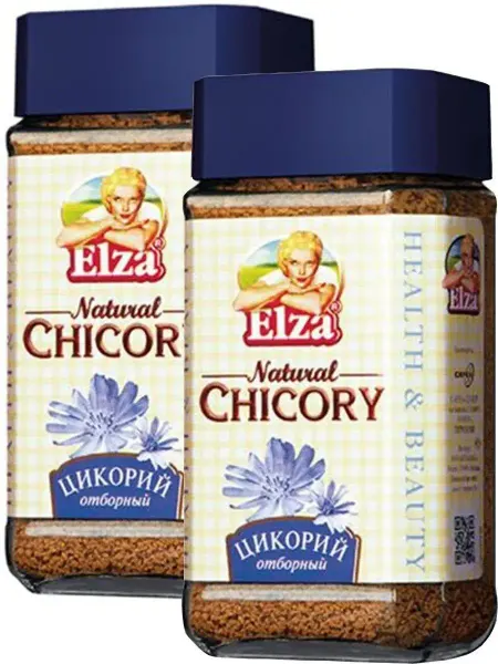 ELZA Цикорий гранулированный 100г 2шт
