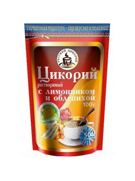 Русский цикорий Цикорий с лимонником и облепихой 100г