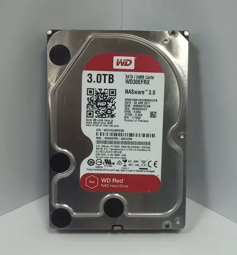 Western Digital 3 ТБ Внутренний жесткий диск Red WD30EFRX, 3.5"
