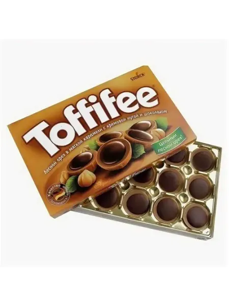 Toffifee Конфеты с лесным орехом, 125г