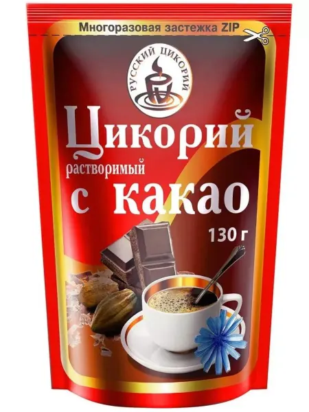 Русский цикорий Цикорий растворимый с какао 130 г