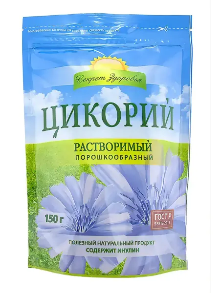 Секрет Здоровья Напиток растворимый "Цикорий",2 шт по 150 г