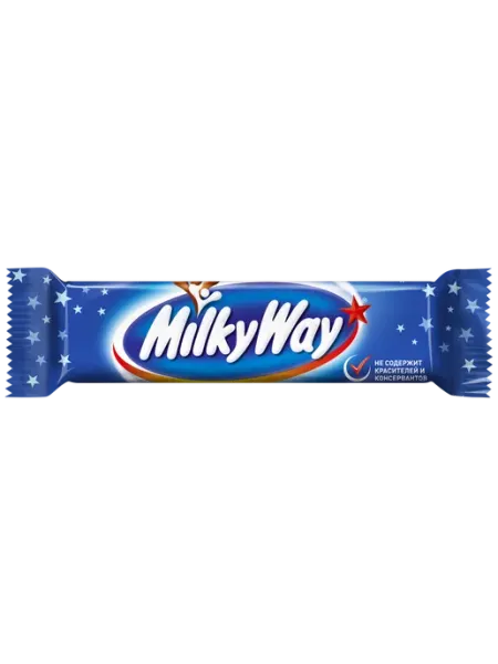 Milky Way Батончик шоколадный, 26г x 2 упаковки