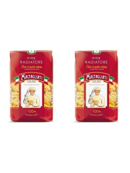 Maltagliati Макаронные изделия Радиаторе №079, 450 г, 2 упаковки