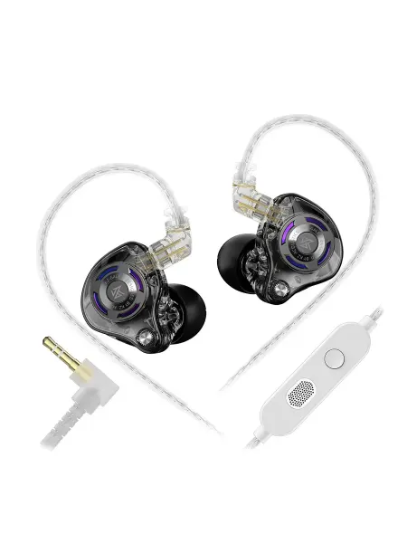 KZ Проводные IEM наушники Gale 3.5 мм с микрофоном