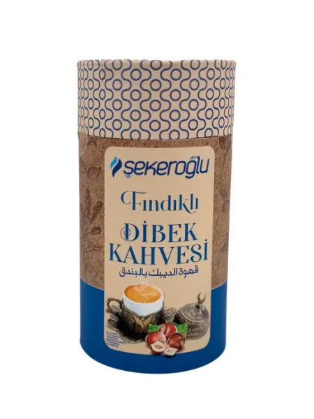 Турецкий молотый кофе с фундуком Şekeroğlu Dibek Coffee 200г