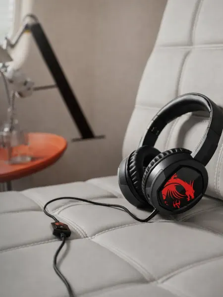 Наушники игровые MSI Immerse GH30 с микрофоном, 3.5 мм