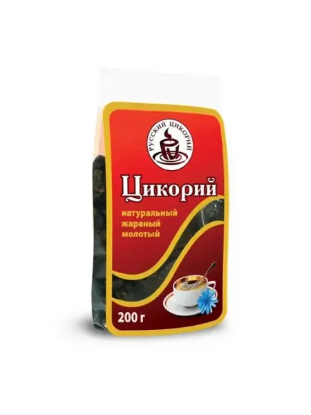 Русский цикорий Цикорий жареный молотый 200г
