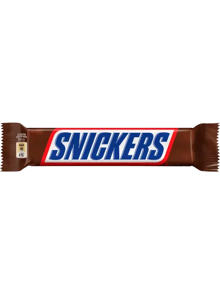 Snickers Батончик шоколадный Stick с карамелью, арахисом, нугой 20г x
