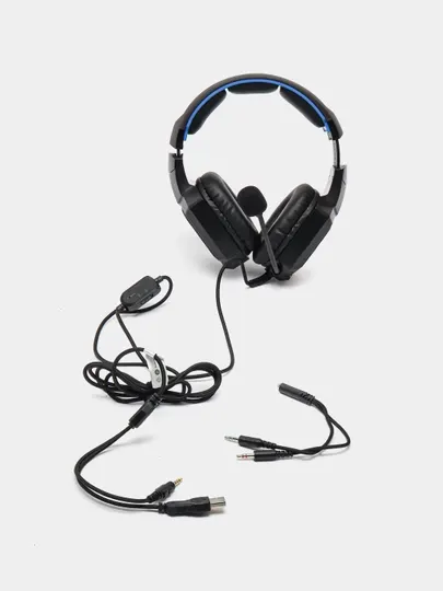 Наушник проводной HP H320, 3.5 мм и USB