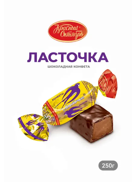 Красный Октябрь Конфеты Ласточка 250 г