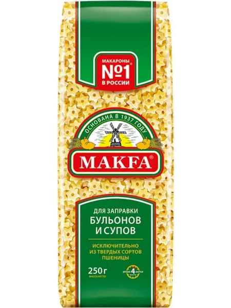 Makfa Макароны Звездочки 250г