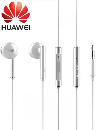 HUAWEI Наушники проводные с микрофоном, 3.5 мм, белый