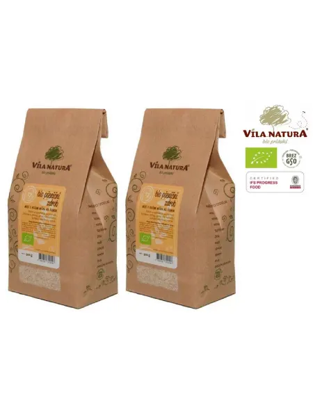 Vila Natura семолина крупа пшеничная (манка) био 2х500г