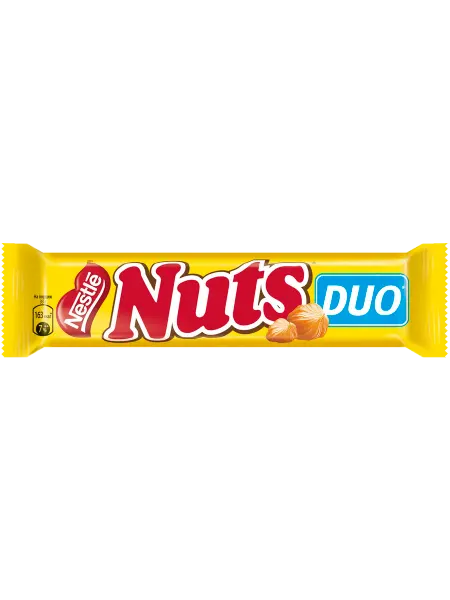 NUTS Батончик шоколадный Мегабайт duo, 66г x 3