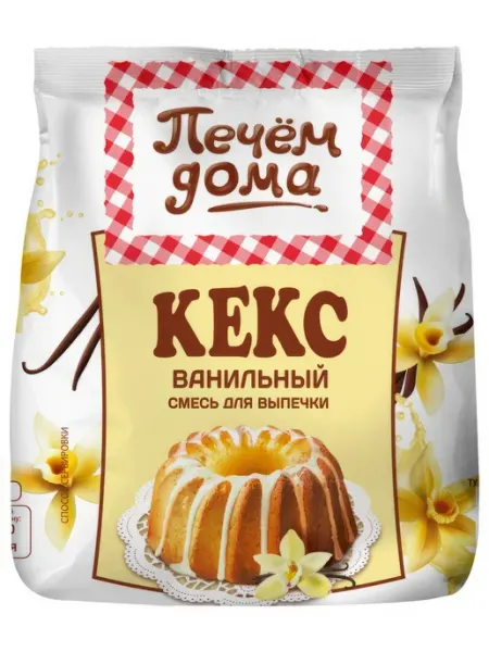 Печем Дома Кекс ванильный, 300г