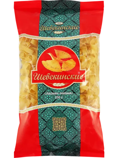 Макароны Шебекинские Лагман-лапша группа А, высший сорт, 350