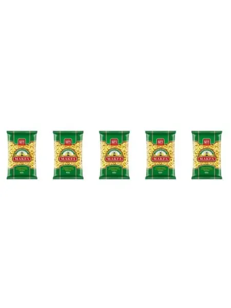 Макфа Макаронные изделия рожки гладкие, 400 г 5уп