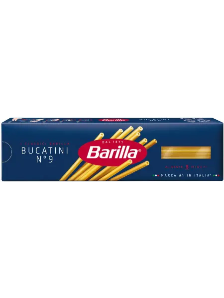 Макароны Bucatini n.9 группа А высший сорт, 400г
