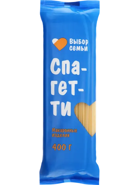 Выбор семьи Макароны Спагетти группа В, 400г